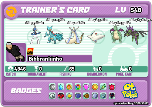 Bihbrankinho Card otPokemon.com