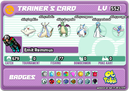 Emit Remmus Card otPokemon.com