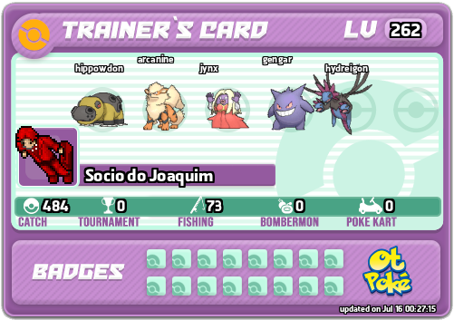 Socio do Joaquim Card otPokemon.com