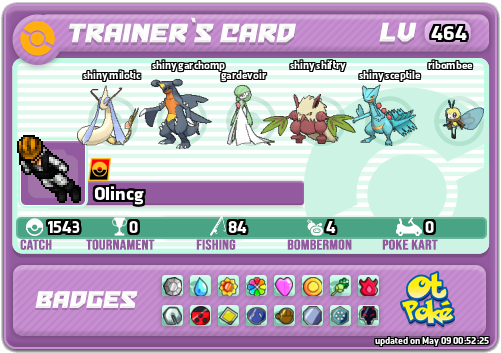 Olincg Card otPokemon.com