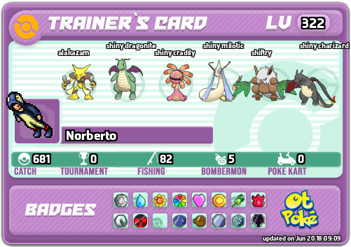 Norberto Card otPokemon.com