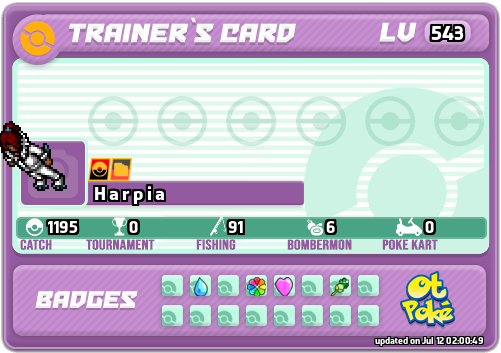 H a r p i a Card otPokemon.com