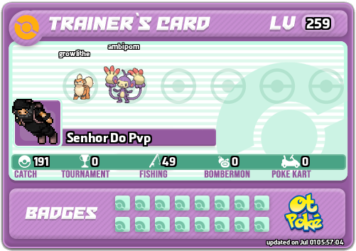 Senhor Do Pvp Card otPokemon.com