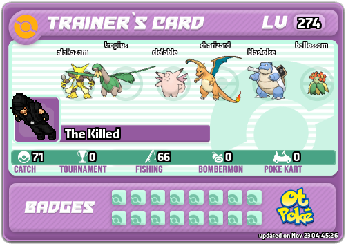 The Killed Card otPokemon.com