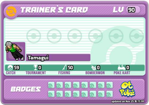 Tamagui Card otPokemon.com