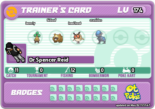 Dr Spencer Reid Card otPokemon.com