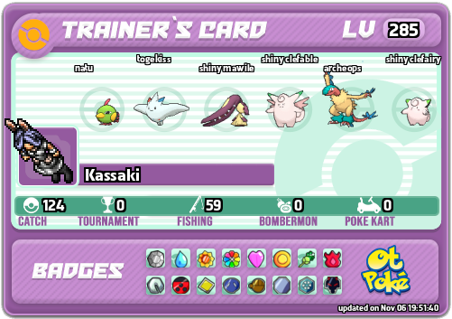 Kassaki Card otPokemon.com