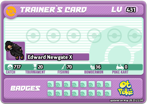 Edward Newgate X Card otPokemon.com