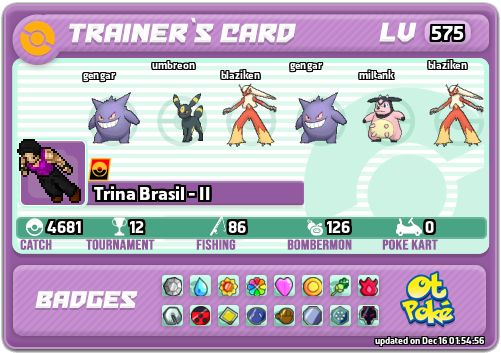 Trina Brasil - II Card otPokemon.com