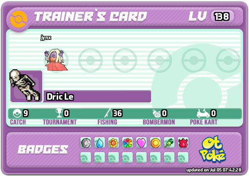 Dric Le Card otPokemon.com