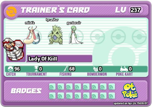 Lady Of Kiill Card otPokemon.com