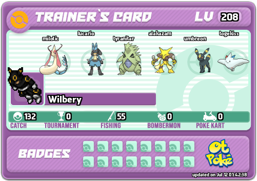 Wilbery Card otPokemon.com
