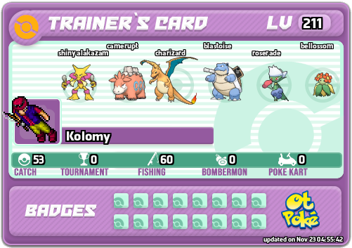 Kolomy Card otPokemon.com