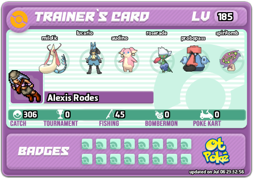 Alexis Rodes Card otPokemon.com
