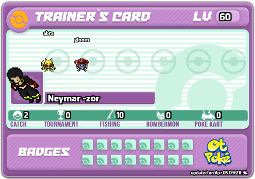 Neymar -zor Card otPokemon.com