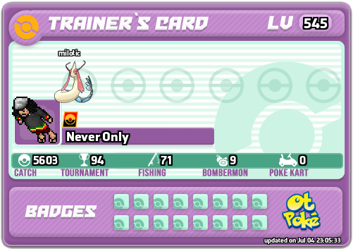 Never Only Card otPokemon.com