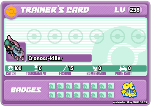 Cronoss-killer Card otPokemon.com