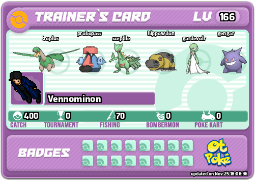 Vennominon Card otPokemon.com