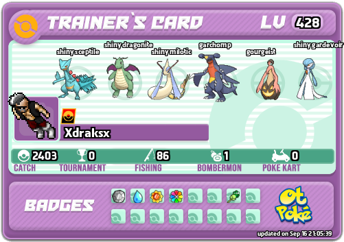 Xdraksx Card otPokemon.com