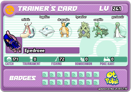 Epedroee Card otPokemon.com