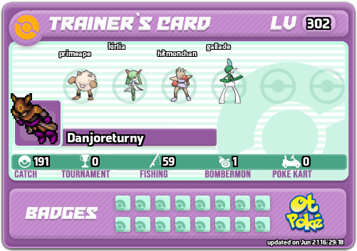 Danjoreturny Card otPokemon.com