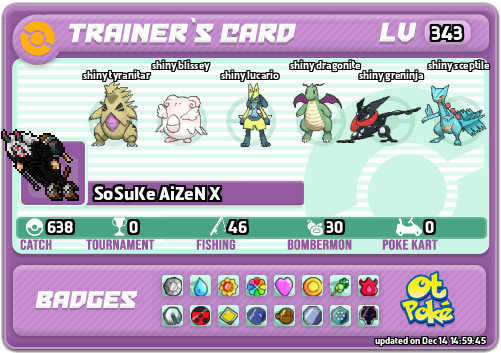 SoSuKe AiZeN X Card otPokemon.com