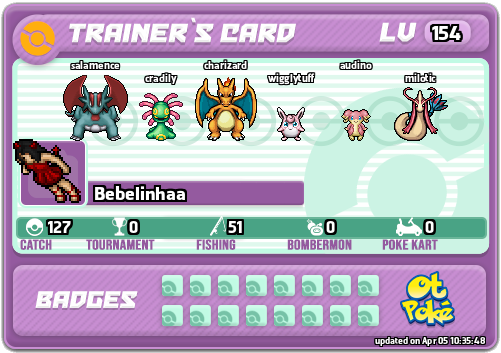 Bebelinhaa Card otPokemon.com