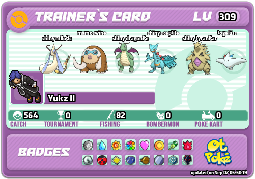 Yukz II Card otPokemon.com