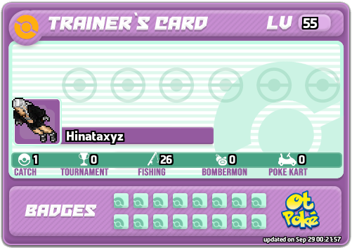 Hinataxyz Card otPokemon.com