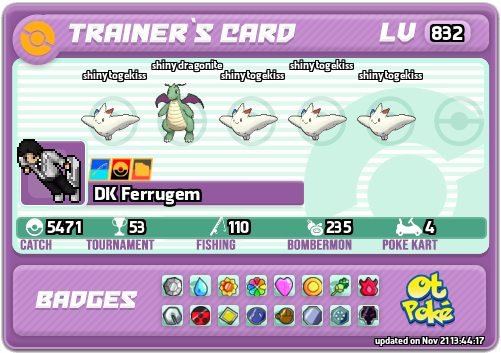 DK Ferrugem Card otPokemon.com