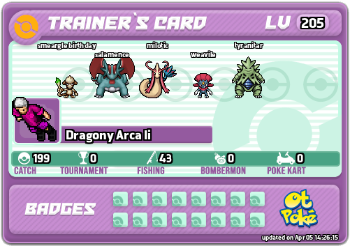 Dragony Arca Ii Card otPokemon.com