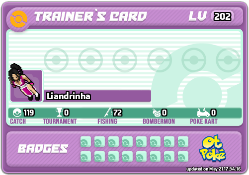 Liandrinha Card otPokemon.com