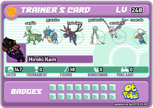 Hiroki Kam Card otPokemon.com