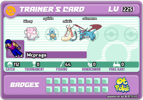 Mcpraga Card otPokemon.com