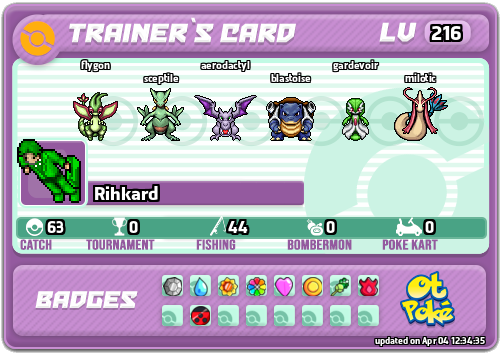Rihkard Card otPokemon.com