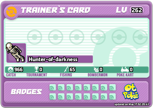 Hunter-of-darkness Card otPokemon.com