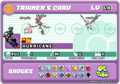 H U R R I C A N E Card otPokemon.com