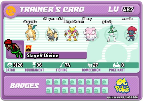 SlayeR Divine Card otPokemon.com
