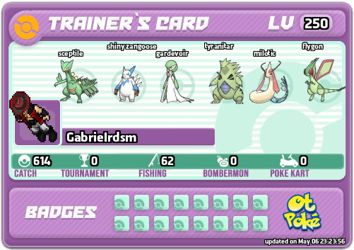 Gabrielrdsm Card otPokemon.com