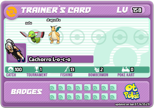 Cachorro L-o-c-o Card otPokemon.com
