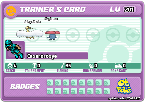 Caxeroroxye Card otPokemon.com