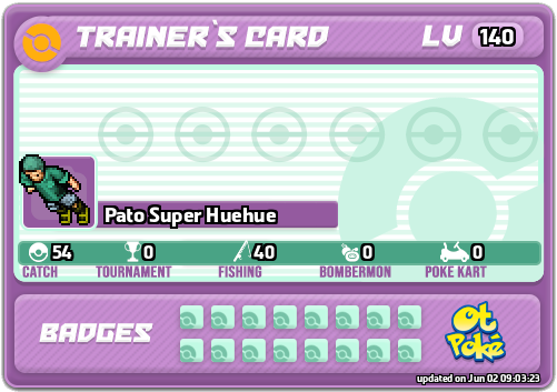 Pato Super Huehue Card otPokemon.com