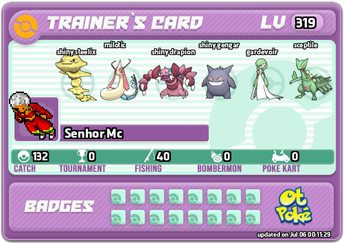 Senhor Mc Card otPokemon.com