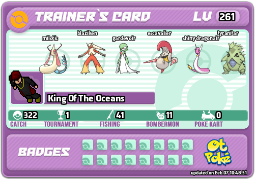 King Of The Oceans Card otPokemon.com