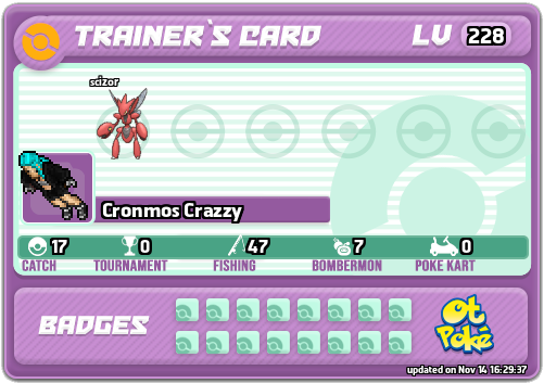 Cronmos Crazzy Card otPokemon.com