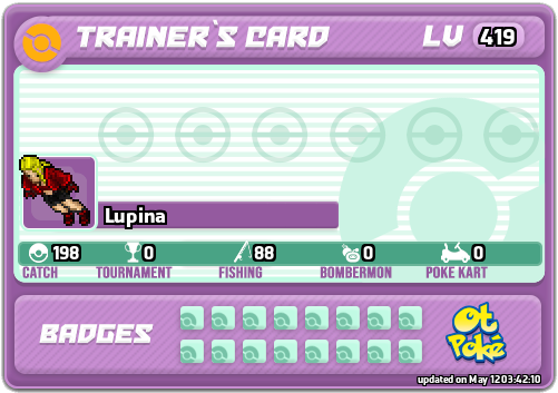 Lupina Card otPokemon.com