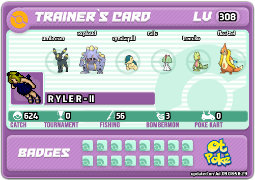 R Y L E R - ll Card otPokemon.com