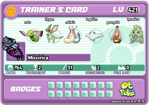 Miixirica Card otPokemon.com