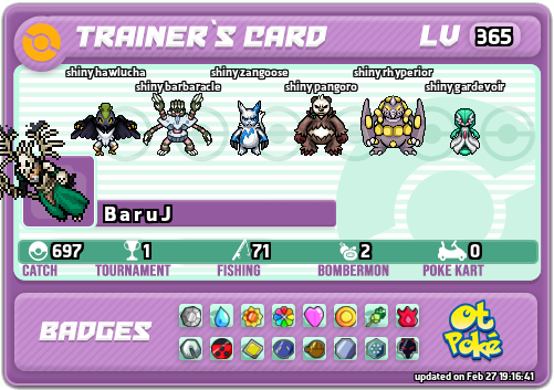 B a r u J Card otPokemon.com