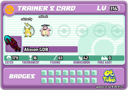 Alisson GDB Card otPokemon.com
